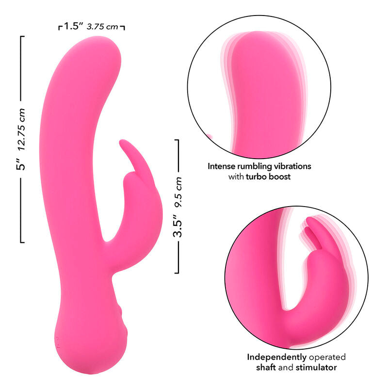 CALEXOTICS - FIRST TIME VIBRATOR RABBIT WIEDERAUFLADBAR ROSA