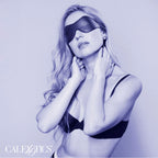 CALEXOTICS - NACHT-AUGENMASKE PVC-LEDER SCHWARZ