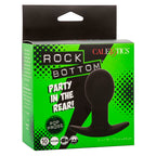 CALEXOTICS - ROCK BOTTOM ANAL PLUG 10 VIBRATIONS SILICONE BLACK