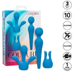 CALEXOTICS - COUTURE KIT VIBRATORSTAB 10 VIBRATIONEN BLAU