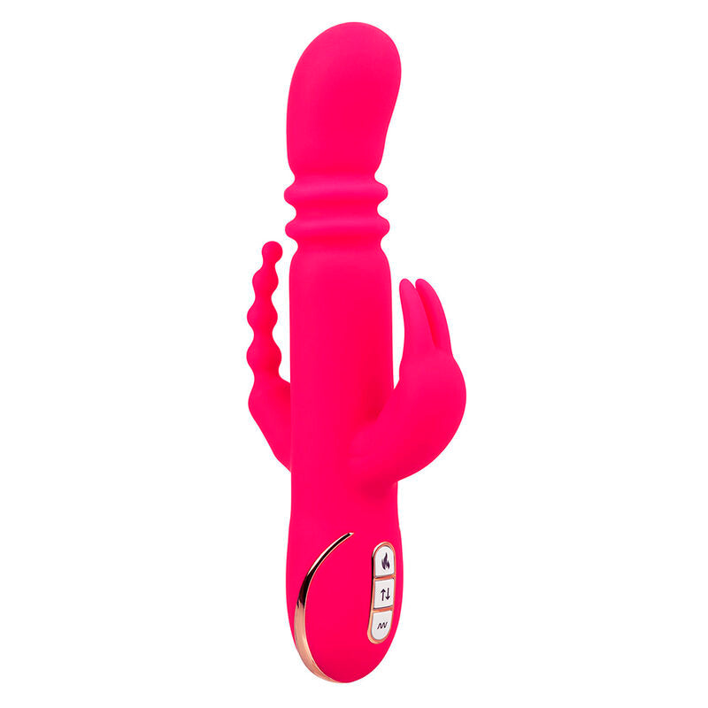 CALEXOTICS - JACK FANTASY DREIFACH BEHEIZTER VIBRATOR RABBIT PINK