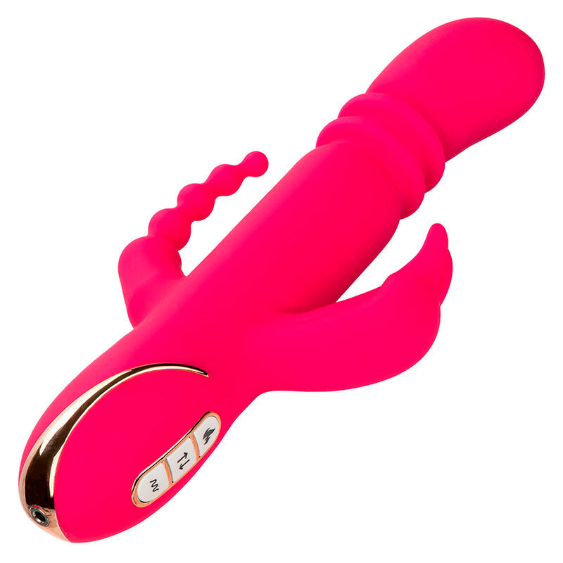 CALEXOTICS - JACK FANTASY DREIFACH BEHEIZTER VIBRATOR RABBIT PINK
