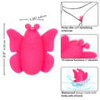 CALEXOTICS - NEON VIBES THE FLUTTER VIBE STIMULATOR 10 VIBRATIONS PINK