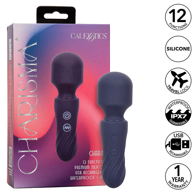 CALEXOTICS - CHARISMA CHARM MASSAGER 12 FUNKTIONEN LILA