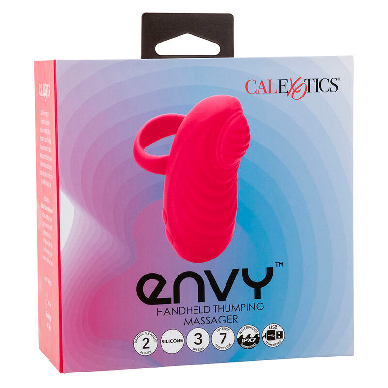 CALEXOTICS - ENVY HAND-ROLLING-BALL-MASSAGER 7 VIBRATIONEN ROSA