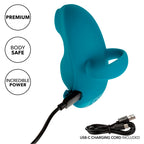 CALEXOTICS - ENVY HAND-ROLLING-BALL-MASSAGER 7 VIBRATIONEN BLAU