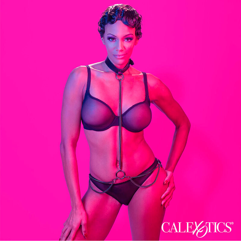 CALEXOTICS - EUPHORIA KETTENHALFTERHALSBAND &amp; LEINE