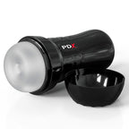 PDX EXTREME - SLIDE & GLIDE SELF-LUBRICATING MASTURBATOR CLEAR