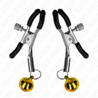 KINK - GOLD SINGLE BELL NIPPLE CLAMP 6 CM
