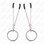 KINK - THIN NIPPLE CLAMPS WITH O-RING 7 CM