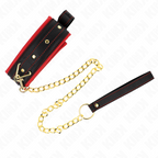 KINK - HALSBAND MIT EINFACHER STOFFLEINE VERSTELLBAR 33-48 CM X 5,7 CM