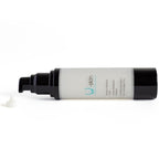 500COSMETICS U-Skin XtraMoisturizing Healing Cream for all tattooed skin types, shown in a sleek jar with a smooth cream texture.