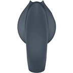 SATISFYER - PERFECT PAIR 2 MULTIVIBRATOR 2 IN 1 PENIS RING AND FINGER STIMULATOR GREY