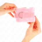 KINK - ANFÄNGER PELZ HANDFESSELN ROSA 30 X 7 CM
