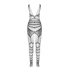 PASSION - BS 102 BODYSTOCKING BLACK ONE SIZE