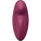 SATISFYER - TAP & CLIMAX 2 VIBRATOR & STIMULATOR RED