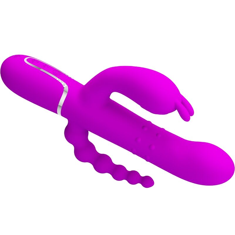 PRETTY LOVE - CAMMY DREIFACHVIBRATOR MULTIFUNKTION 4 IN 1 ROSA