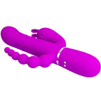 PRETTY LOVE - CAMMY DREIFACHVIBRATOR MULTIFUNKTION 4 IN 1 ROSA