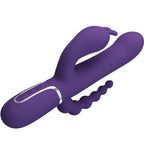 PRETTY LOVE - CAMMY DREIFACHVIBRATOR MULTIFUNKTION 4 IN 1 LILA