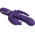 PRETTY LOVE - CAMMY DREIFACHVIBRATOR MULTIFUNKTION 4 IN 1 LILA