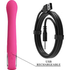 PRETTY LOVE - NOVAK RABBIT VIBRATOR 12 VIBRATIONEN ROSA