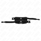 KINK - LEATHER PENIS RING WITH ADJUSTABLE HOOK CLOSURE