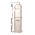 PASANTE - RIBS & DOTS INTENSITY CONDOMS 144 UNITS