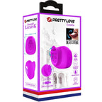 PRETTY LOVE - ESTELLE TONGUE CLITORIS STIMULATOR 12 VIBRATIONS PURPLE
