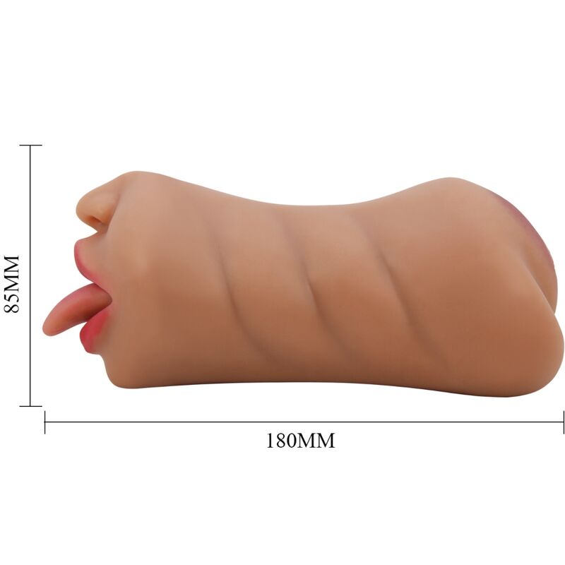 CRAZY BULL - SARAH DOPPELMASTURBATOR MUND &amp; VAGINA FLESH