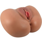 CRAZY BULL - LUNA VIBRATOR BUTT WITH REALISTIC VAGINA AND ANUS CONTROL REMOTO