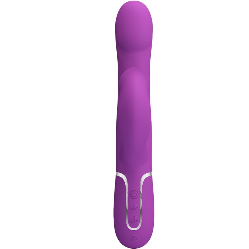 PRETTY LOVE - 4 IN 1 MULTIFUNKTIONSVIBRATOR &amp; STIMULATOR LILA
