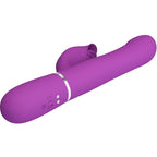 PRETTY LOVE - 4 IN 1 MULTIFUNKTIONSVIBRATOR &amp; STIMULATOR LILA