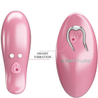 PRETTY LOVE - CAILEY NIPPLE CLAMPS 10 VIBRATIONS REMOTE CONTROL PINK