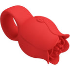 PRETTY LOVE - JAE ROSENFÖRMIGER FINGERVIBRATOR 10 VIBRATIONEN ROT
