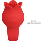 PRETTY LOVE - JAE ROSENFÖRMIGER FINGERVIBRATOR 10 VIBRATIONEN ROT