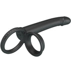 PRETTY LOVE - DILLION DOUBLE PENETRATION DOUBLE COCK RING BLACK