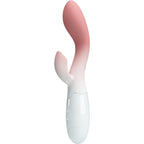 PRETTY LOVE - BRIGHTY G-SPOT VIBRATOR + KLITORIS STIMULATOR 30 VIBRATIONEN ROSA