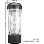 PRETTY LOVE - TAMARA MÄNNLICHER MASTURBATOR MEHRGESCHWINDIGKEITSVIBRATOR SCHWARZ