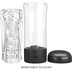 PRETTY LOVE - TAMARA MÄNNLICHER MASTURBATOR MEHRGESCHWINDIGKEITSVIBRATOR SCHWARZ