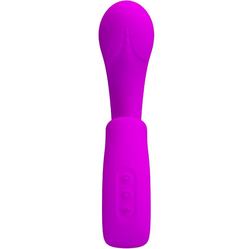 PRETTY LOVE - SIBEL SIBEL G-SPOT VIBRATOR + KLITORISSTIMULATOR 10 VIBRATIONEN LILA