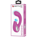 PRETTY LOVE - SIBEL SIBEL G-SPOT VIBRATOR + KLITORISSTIMULATOR 10 VIBRATIONEN LILA