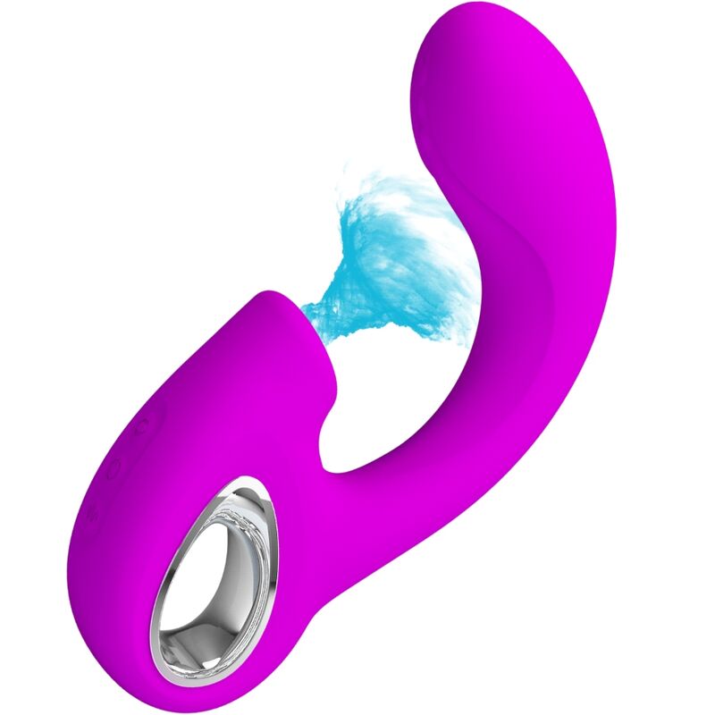 PRETTY LOVE - SIBEL SIBEL G-SPOT VIBRATOR + KLITORISSTIMULATOR 10 VIBRATIONEN LILA