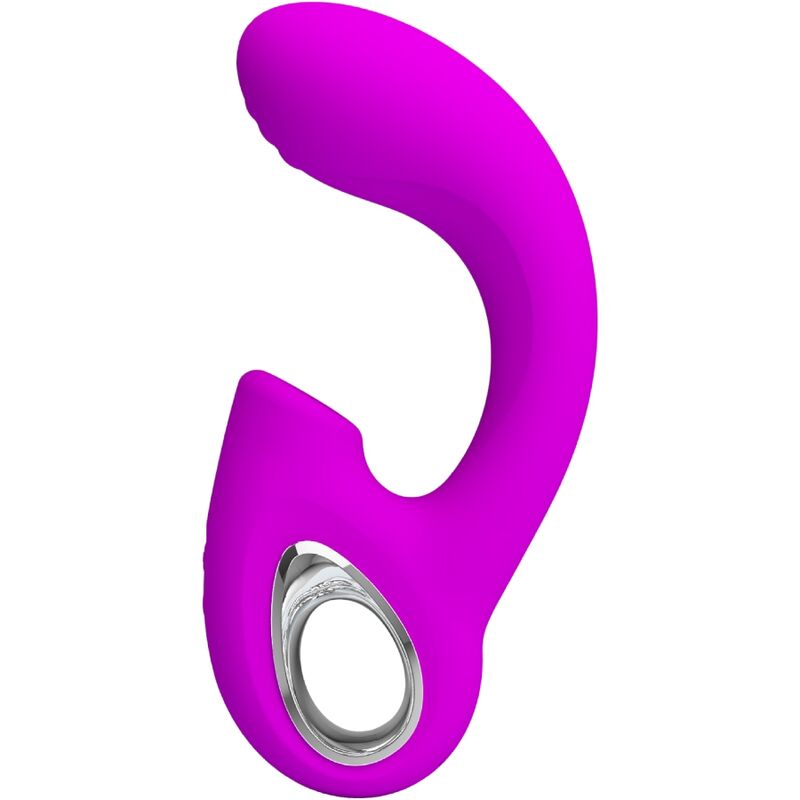 PRETTY LOVE - SIBEL SIBEL G-SPOT VIBRATOR + KLITORISSTIMULATOR 10 VIBRATIONEN LILA