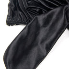 SUBBLIME - 955205 BRA SET WITH ADJUSTABLE BLACK BOW L/XL