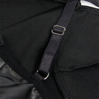 SUBBLIME - 955373 DRESS WITH BLACK LEATHER STRAPS S/M