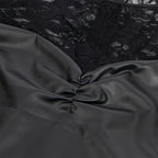 SUBBLIME - 955595 LONG SLEEVE DRESS WITH BLACK LACE S/M