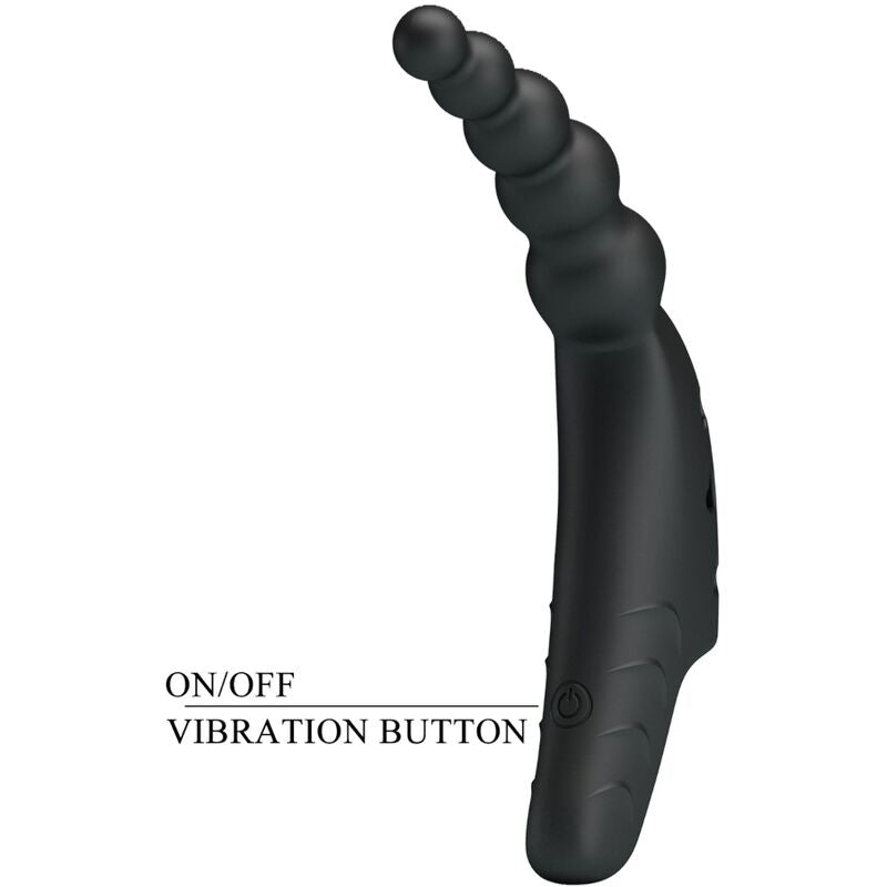 PRETTY LOVE - JORDIN FINGERVIBRATOR 10 VIBRATIONEN SCHWARZ