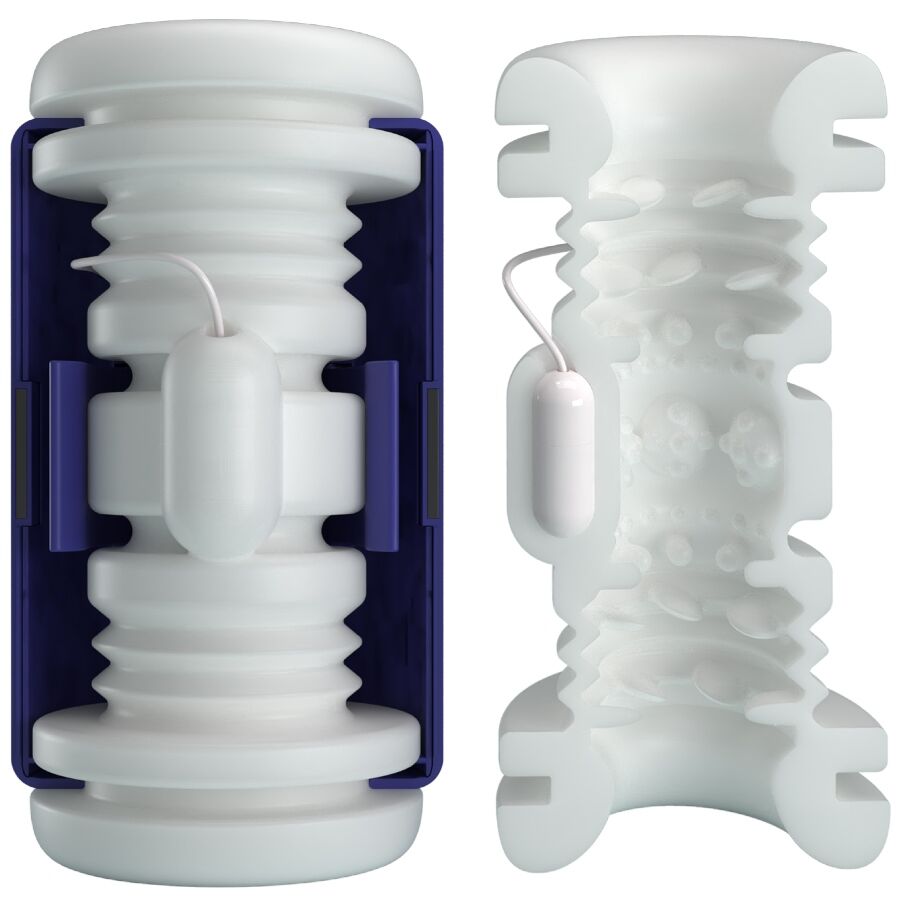 PRETTY LOVE - DJ LADY MALE MASTURBATOR WITH VIBRATION 5 SETTINGS PURPLE