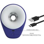 PRETTY LOVE - DJ LADY MALE MASTURBATOR WITH VIBRATION 5 SETTINGS PURPLE