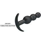 PRETTY LOVE - SIDNEY ANALVIBRATOR 10 VIBRATIONEN SCHWARZ